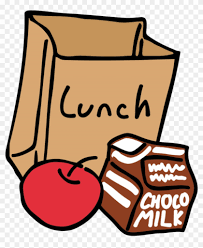 School Lunch - Clipart Of Lunch, HD Png Download - 1002x1165 ...