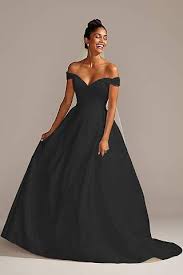 Black Wedding Dresses Gowns Plus Petite David S Bridal Black Wedding Gowns Davids Bridal Wedding Dresses Black Wedding Dresses