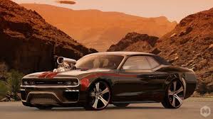 Cool Dodge Challenger Wallpaper Black Custom Engine Car Wallpapers Best Muscle Cars Dodge Challenger