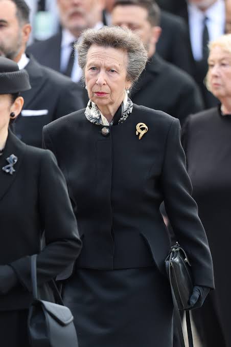 Prince William and Princess Anne Attend King Harald's Funeral Together