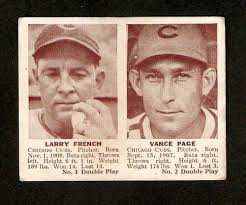 Johnny Rucker Type 1 Press Photo USED for his 1941 Double Play #137 138  Giants