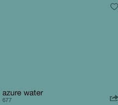 Azure Waters By Benjamin Moore Benjamin Moore Exterior Teal Color Palette Pallet Painting