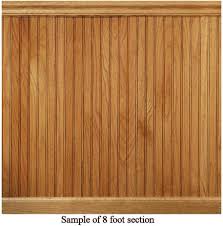 Wainscot Paneling Red Solid Oak Tongue And Groove House Of Fara 8 Lin Ft 43559101323 Ebay