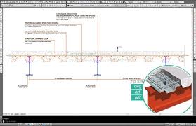 Steel Beam Composite Slab Cross Section Detail Steel Deck Concrete Floors Building A Deck