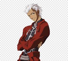 At the end of the war he later makes a contract with kirei kotomine which lasts for a total of ten years into the fifth holy grail war of fate/stay night. Archer Fate Stay Night Unlimited Blade Works Shirou Emiya Fate Zero Anime Archer Fate Stay Night Unlimited Blade Works Png Pngegg