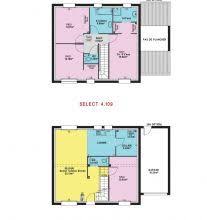 Maison Select 4 109 Maisons Pierre Maison En Pierre Maison Salon En Bois