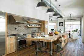 cuisine style industriel suspensions metal cuisine style industriel cuisine moderne cuisines design