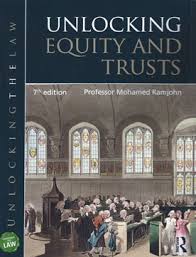 Unlocking equity and trusts pdf full by mohamed ramjohn, unlocking equity and trusts books available in pdf, epub, mobi format. Wildy Sons Ltd The World S Legal Bookshop Search Results For Isbn 9780367027834