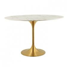 Eero Saarinen Oval Tulip Table Marble Top 60 Gold White Dining Table Marble Oval Marble Dining Tables Tulip Dining Table