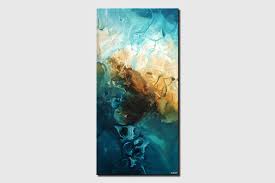 Painting For Sale Vertical Blue Modern Painting Wall Decor 4940 Finally an affordable wall art option! abstract and modern paintings osnat fine art