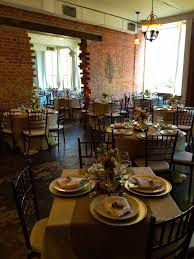 At The Cajun Cafe In Lake Charles La Louisiana Wedding Lake Charles Table Settings