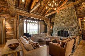 Mountain Home Surrounded By Forest Offers Rustic Living In Montana Architecture And Design