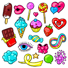 Check spelling or type a new query. Diplome Kawaii Avec Des Bonbons Et Des Bonbons Crazy Sweet Stuff En Style Dessin Anime Clip Art Libres De Droits Vecteurs Et Illustration Image 66497810