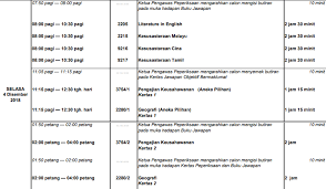 Check spelling or type a new query. Do You Know The Spm 2018 Timetable