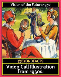 Video Call Illustration From 1930s Classical Art Memes Art Memes Funny Pictures