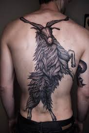 Goat tattoos that you can filter by style, body part and size, and order by date or score. Got A Goat Tattoo On The Back Can Flash 5 16d Now Climbingcirclejerk