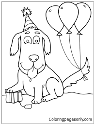 Maybe you would like to learn more about one of these? Happy Birthday Dog Coloring Pages Happy Birthday Coloring Pages Coloring Pages For Kids And Adults