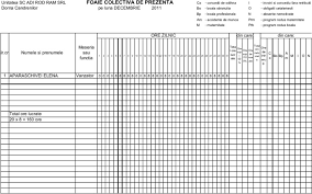 Blocul de foi colective de prezenta are coperta color, este lipit pentru o detasare mai usoara a fiecarui exemplar. Comporta Paradis Nebun Foaie Colectiva De Prezenta Model 2019 Butlercarriers Com