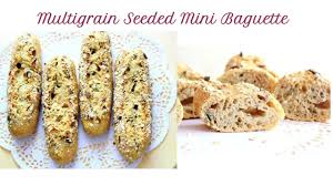 Multigrain Seeded Mini Baguette Mini Baguette Multicereali Con Semi Misti Baguette Recipe Multi Grain Bread Multigrain