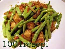 Long Beans With Tempe Resep Masakan Asia Resep Masakan Malaysia Resep Makanan