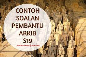 Pembantu hal ehwal islam gred s19. Contoh Soalan Pembantu Arkib S19 Jomkerjakerajaan Com