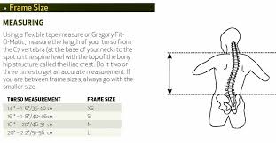 internal frame backpack measurement guide for when the old