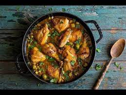 Chicken Tagine Recipe Simple Easy Tajine Tajina Moroccan الطاجين Youtube Chicken Tagine Rhubarb Recipes Recipes