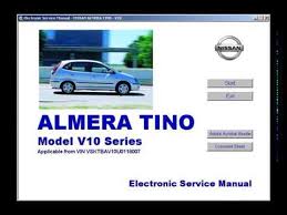 Nissan almera workshop & owners manual | free download wo, 14 feb 2018 04:40:00 gmt free pdf downloads for all engine sizes and models for nissan almera. Nissan Almera Tino Workshop Service Repair Manual Youtube