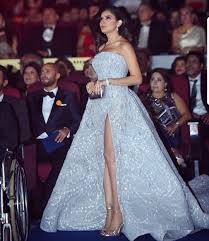 Michael Cinco Dubai On Instagram The Very Beautiful Egyptian Actress Mai Omar Maiomar Is An Epitom Egyptian Beauty Egyptian Actress Strapless Dress Formal