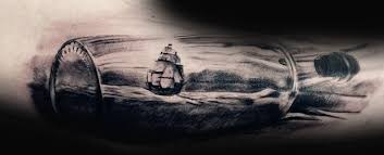 60 Ship In A Bottle Tattoo Designs For Men Maritime Art Ideas 1 vivitar 285 set at 1/8 power, camera left.