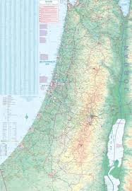 These villages were destroyed by zionists during the creation of israeli state. Jerozolima I Ziemia Swieta Mapa 1 10 000 1 225 000 Itmb Mapa Wodoodporna