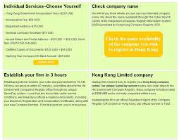 Company Formation In Hong Kong Kong Company Company Names Company