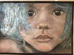 Rock Bottom" 10th grade. : r/Art