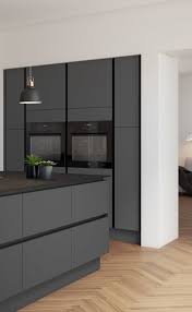 Maravilloso Pantalla Gabinete De Cocina Grises Consejos Integra Soho Greykitchendesigns In 2020 Haus Kuchen Moderne Graue Kuche Kuchen Design