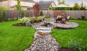They can be used to create a water feature, curbside border, rock garden or driveway. 22 Beautiful River Rock Landscaping Ideas Home And Gardens