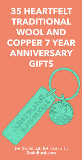 copper 7 year anniversary gifts