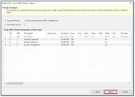 They allow you to do awesome things with excel even if you only have a basic. 4562 Import Assets From Spreadsheet