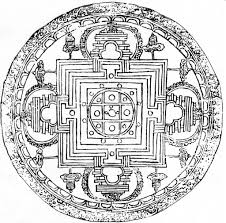 Buddha Mandala Coloring Pages Download Mandala Coloring Books Tibetan Mandala Mandala Drawing