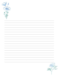 Printable Digital Writing Paper A4 8 5x11 Lined And Etsy In 2021 Writing Paper Printable Stationery Writing Paper Printable Free Printable Stationery Paper