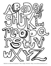 They are perfect for toddlers, preschoolers, kindergartners, and first graders. The Abc Letters Free Printable Alphabet Coloring Book Page Abc Coloring Pages Letter A Coloring Pages Abc Coloring
