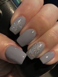 Ladies, you will not believe how incredible the 16, most gorgeous grey nail ideas will look on your pretty nails. Pin By Urbangems On Sequined Nail Arts Gorgeous Nails Ombre Acrylic Nails Gel Nails