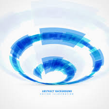 Abstract Blue Swirl Geometric Background Vector Choose From Thousands Of Free Vectors Clip Art Designs Ico Geometric Background Vector Art Design Vector Art