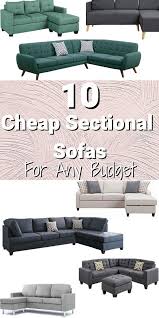10 Cheap Sectional Sofas Under 500 You Ll Love In 2020 Swankyden In 2020 Sectional Sofa Sofas For Small Spaces Microfiber Sectional Sofa