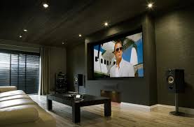 Find garage conversion decorating ideas and inspiration this garage conversion includes custom built in cabinets with barn doors and movie projection area olson photographic, llc this is an example of a modern attached double garage in bridgeport. Beacon House Double Garage Conversion Home Theatre West Midlands By The Big Picture Av Home Cinema Ltd Houzz Au