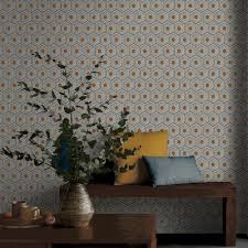 Papier Peint Vinyle Sur Intisse Goodhome Blanc Or Castorama Papier Peint Vinyle Papier Peint Papier Peint Texture