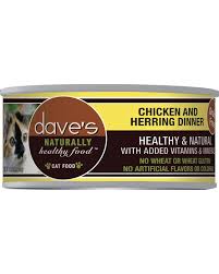 Has anyone tried dave's canned cat food? The Pet Stop By Bird Supply Of Nh Wet Food Dave S Naturally Healthy Grain Free Canned Cat Food Chicken And Herring Dinner Formula