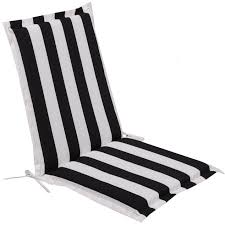 Black And White Striped Outdoor Chair Cushions Pin On My Space