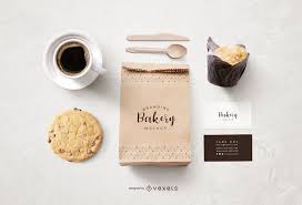 Bakery Paper Bag And Stationery Mockup Design Ad Sponsored Affiliate Bag Design Mockup Paper In 2020 Stationery Mockup Mockup Design Bakery Mockup