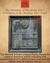 A Tribute to the Bombay Port Trust ...