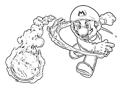 Are you addicted to mario? Mario Bros 112539 Video Games Printable Coloring Pages
